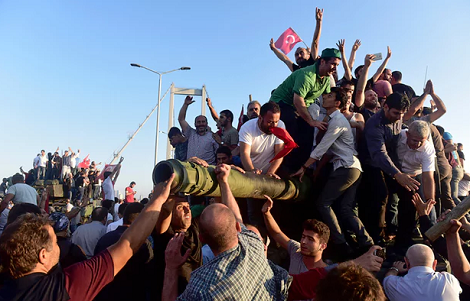 turcia celebrare infrangerea loviturii stat