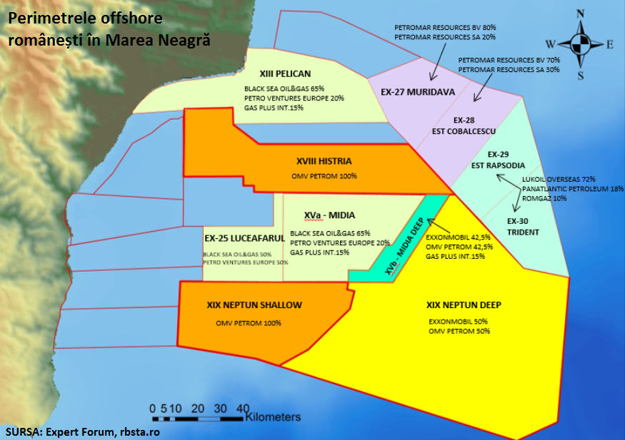 Gazele din Marea Neagră: Exploatarea în perimetrul Neptun Deep ar putea începe până în 2025 - estimare Ministerul Economiei - CursDeGuvernare.ro